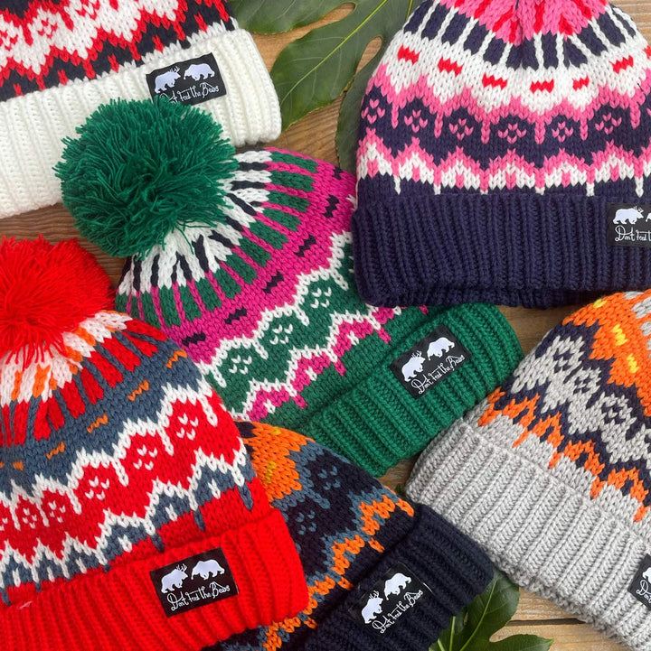 Retro Bear Ski Hat - Gateau Bell