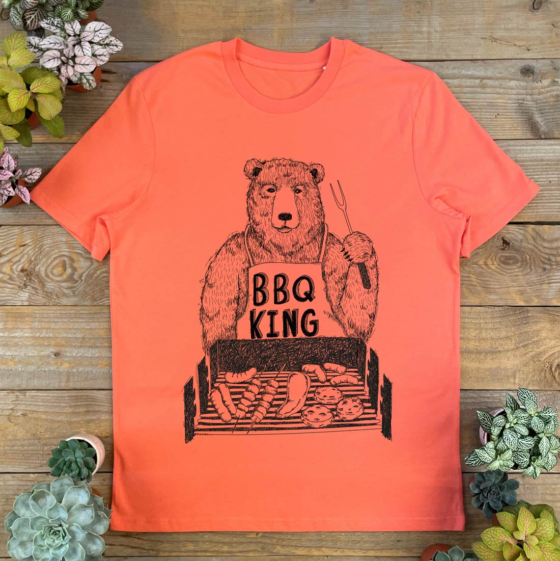 BBQ BEAR KING TSHIRT