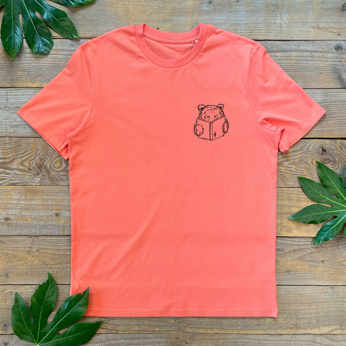 BEAR AND BOOK TSHIRT