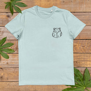 BEAR READING BOOK TEE