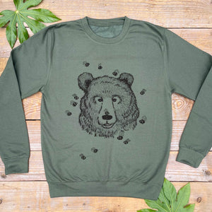 BEES AND BEAR JUMPER