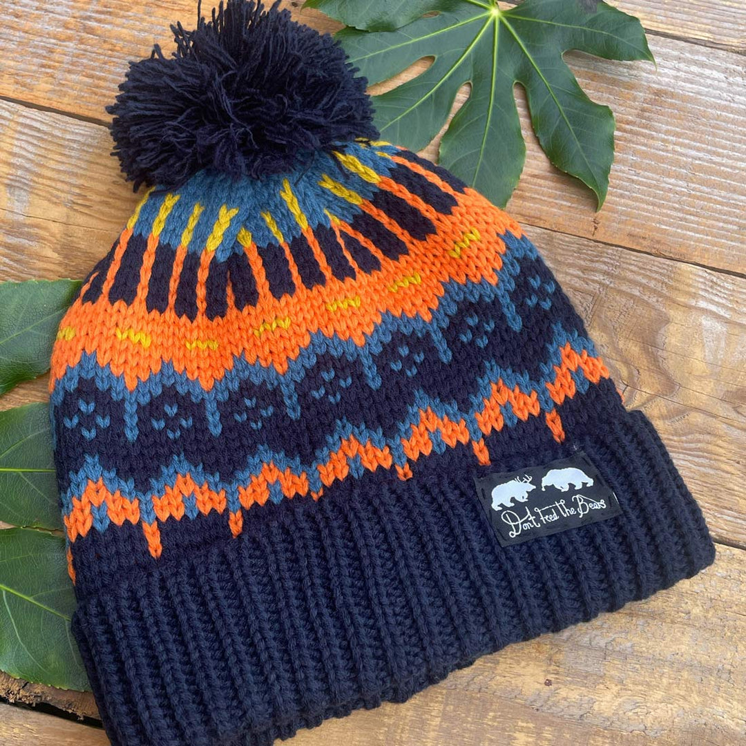 Retro Knit Bear Hat - Crumble