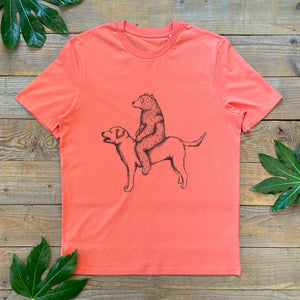 bear and labrador tshirt