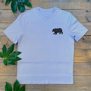 WALKING BEAR POCKET PRINT TSHIRT