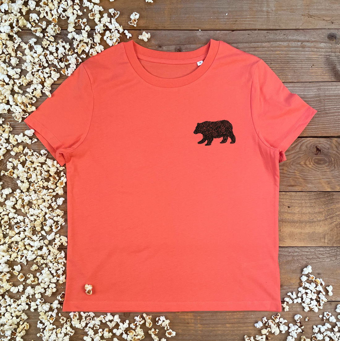 WALKING BEAR POCKET PRINT TEE