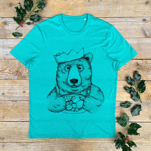 BEAR AND XMAS DINNER TSHIRT
