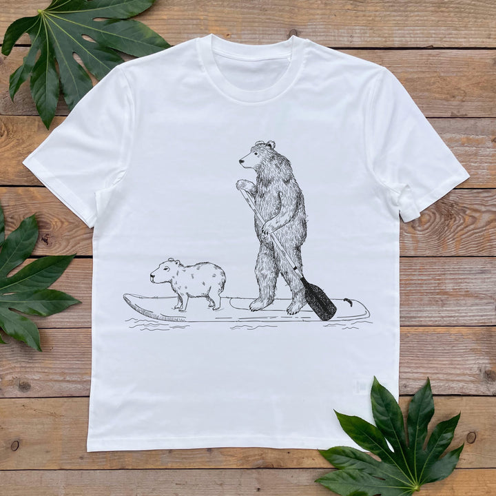 Paddle Board White T-Shirt
