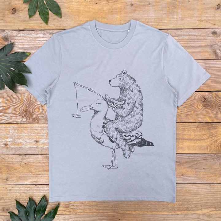Seagull, Bear & Fish n Chips T-Shirt