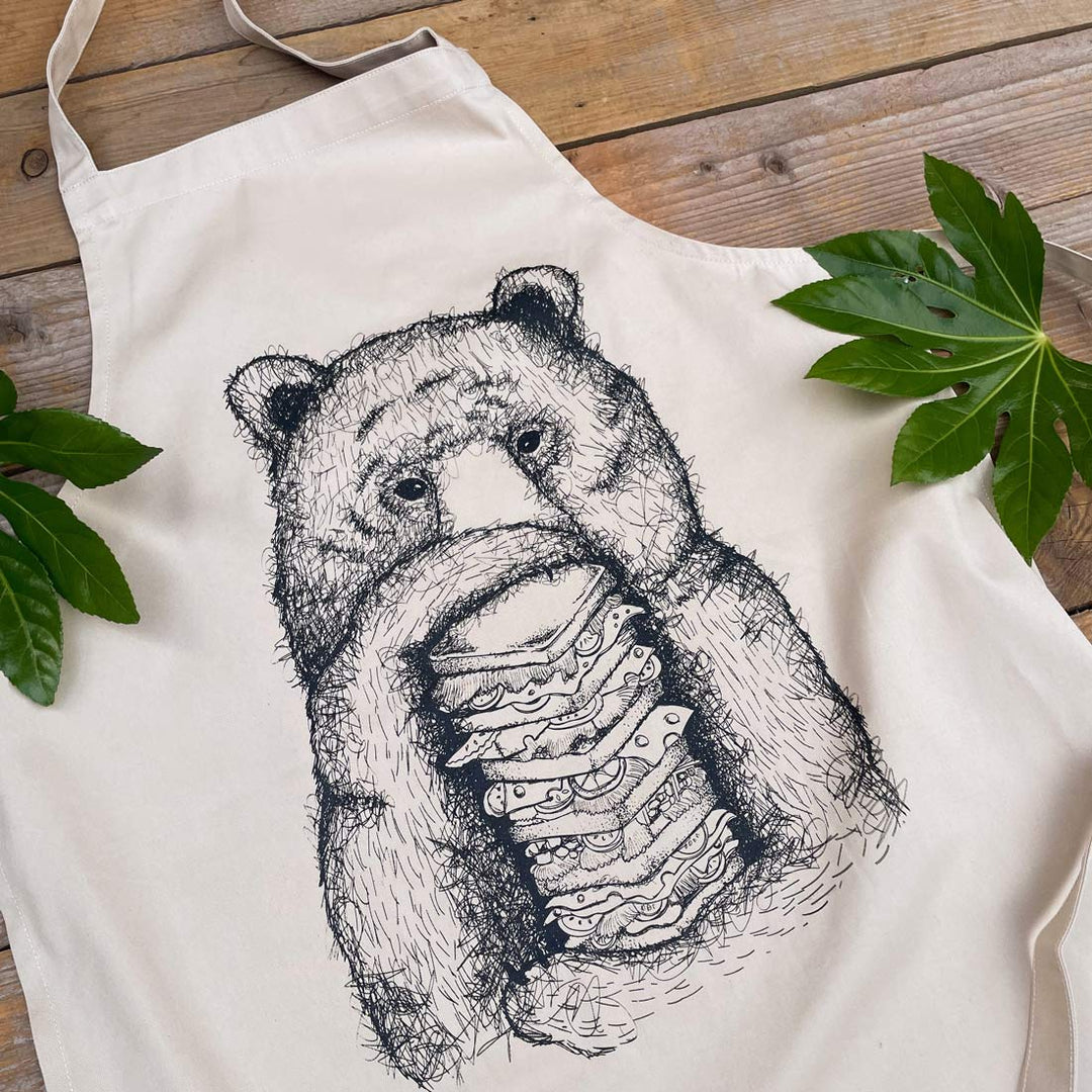 Sandwich Bear Apron