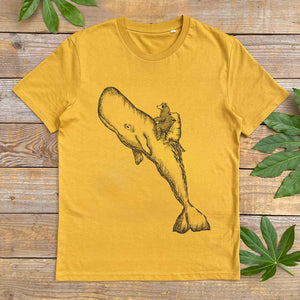 mustard bear tee mens