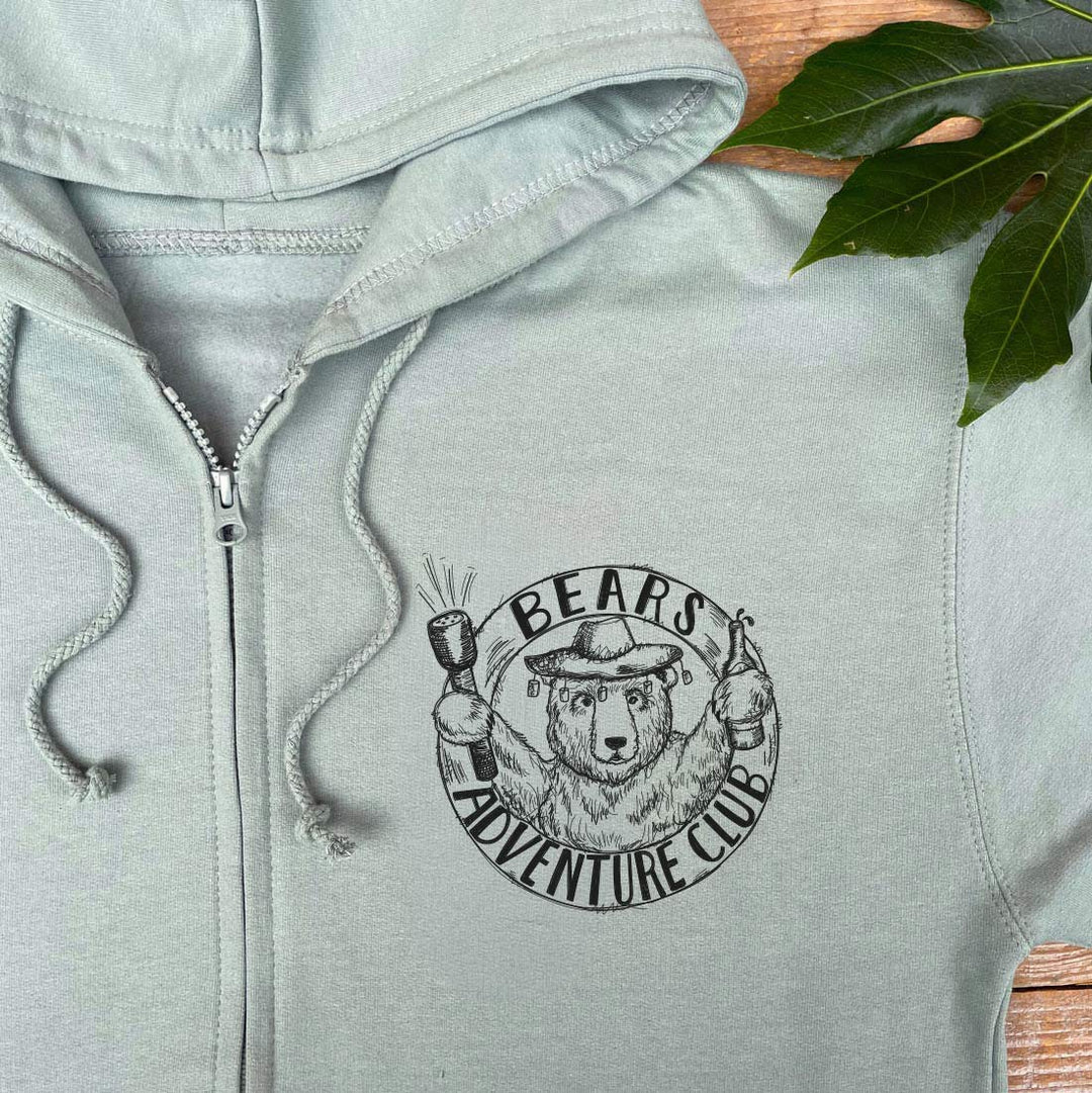 Bears Adventure Club - Zip Up Hoodie