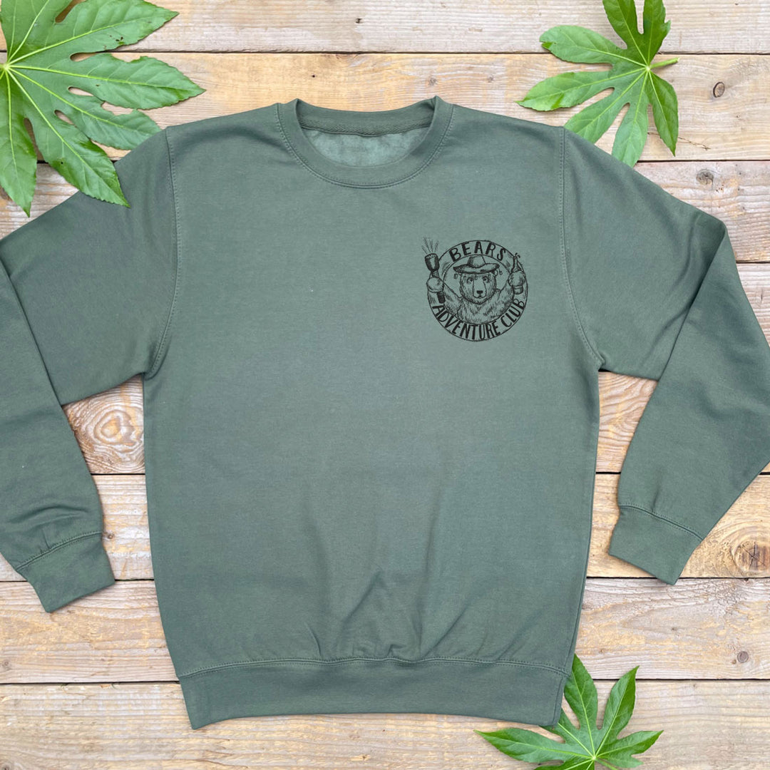 pesto jumper with bear logo