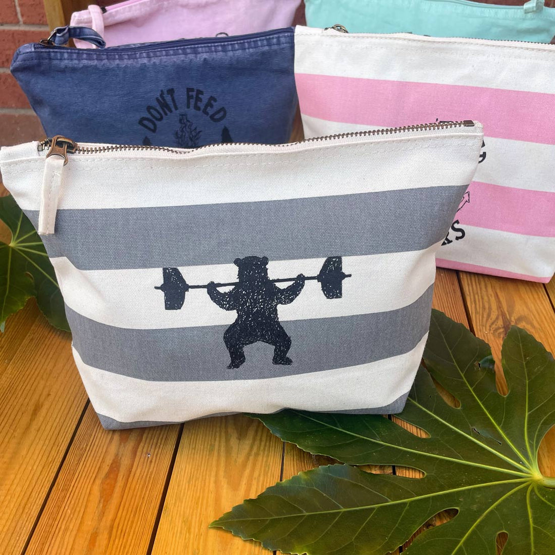 bear toiletry bags