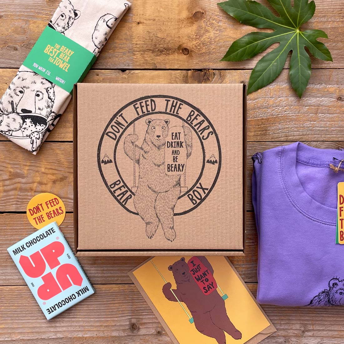 PRINTED BEAR GIFT BOX