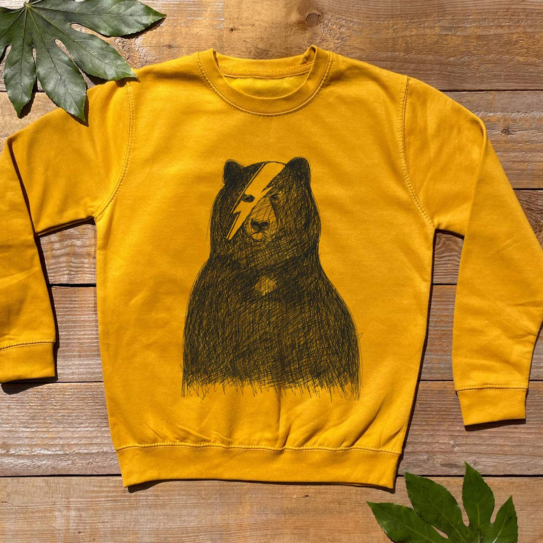 kids bear and bowie jumper