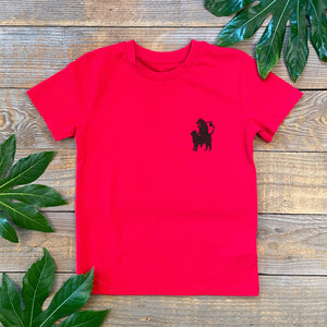 cat and bear kids tshirt