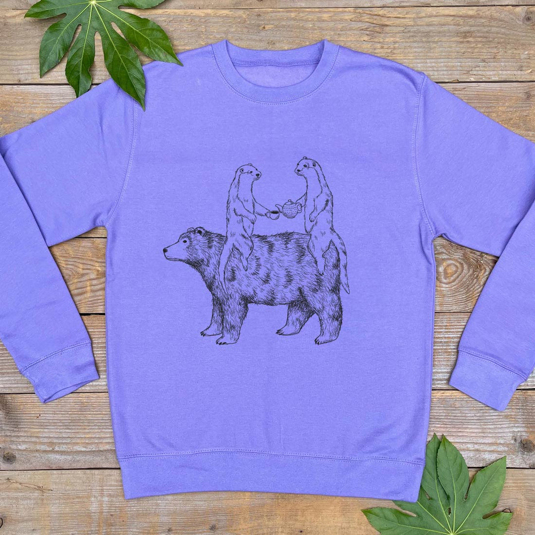 'Otter's Tea Party' Jumper