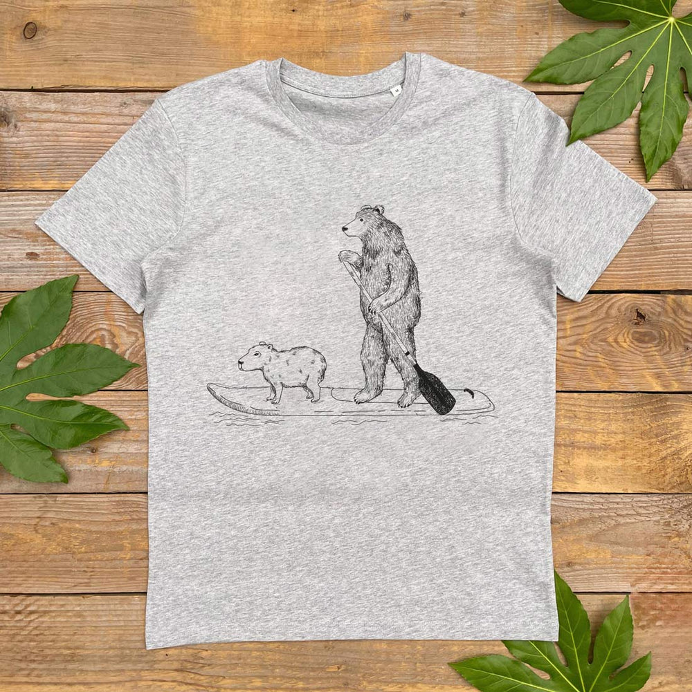 bear and capybara tshirt