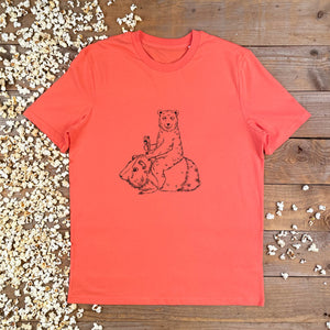 guinea pig and bear tee