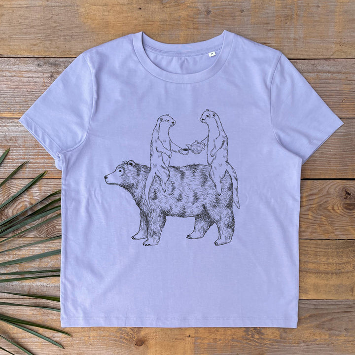 Otter's Tea Time - Women's T-Shirt