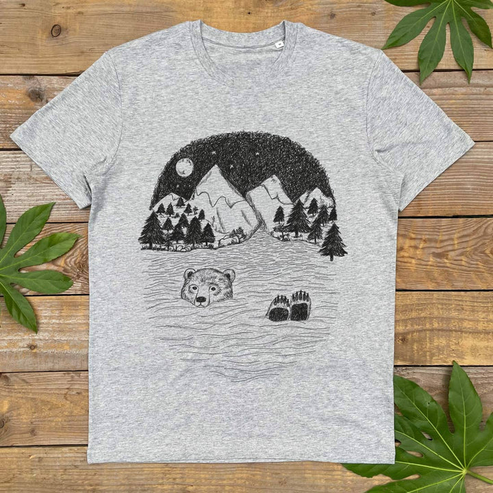 Night Swimming Bear T-Shirt