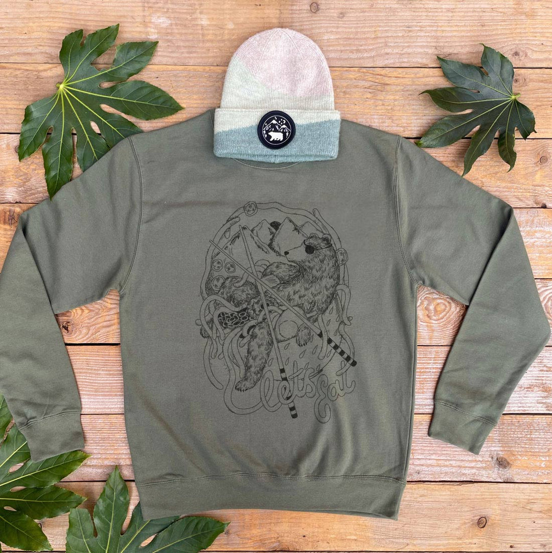 unisex jumper with bear design