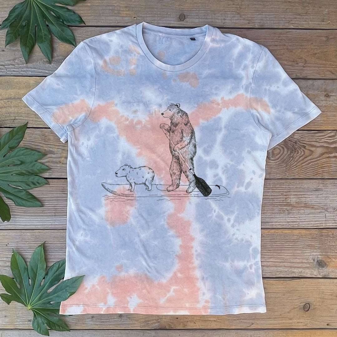 paddle bopard and bear tshirt