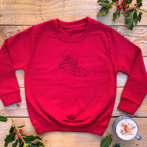 Surf Bear kids Sweater