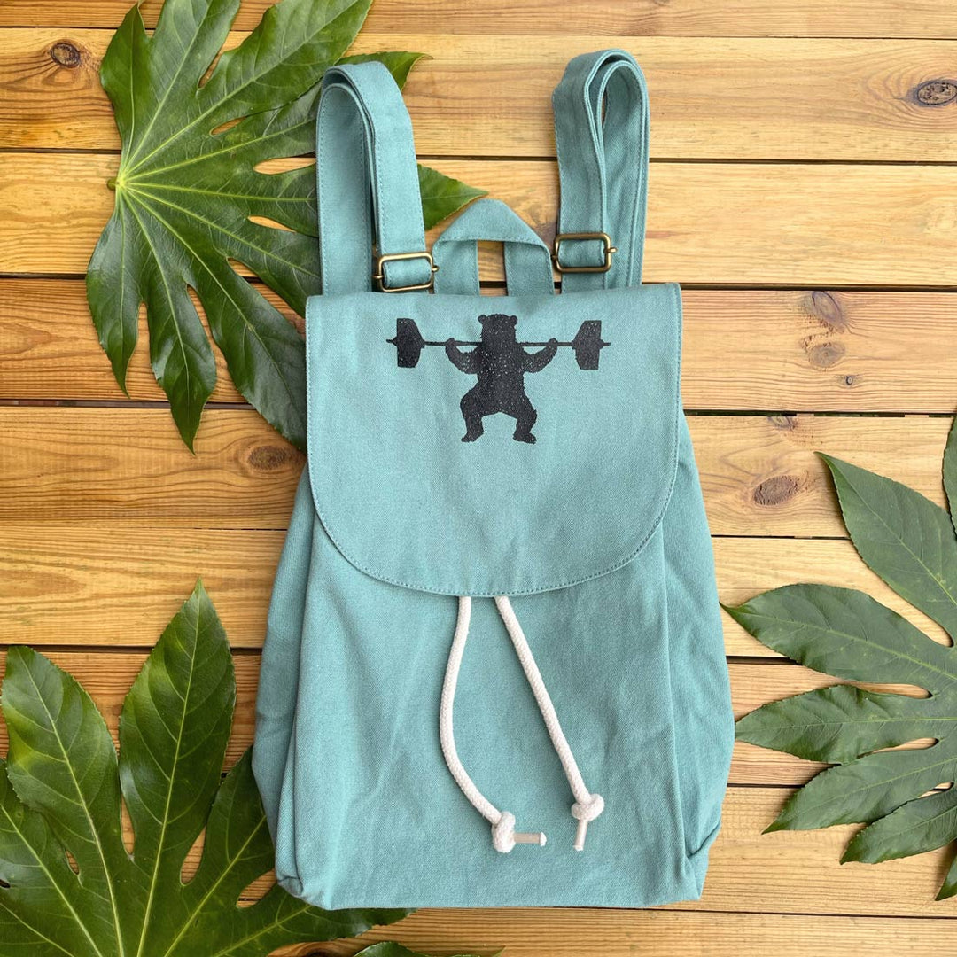 bear weightlifting backpack mint