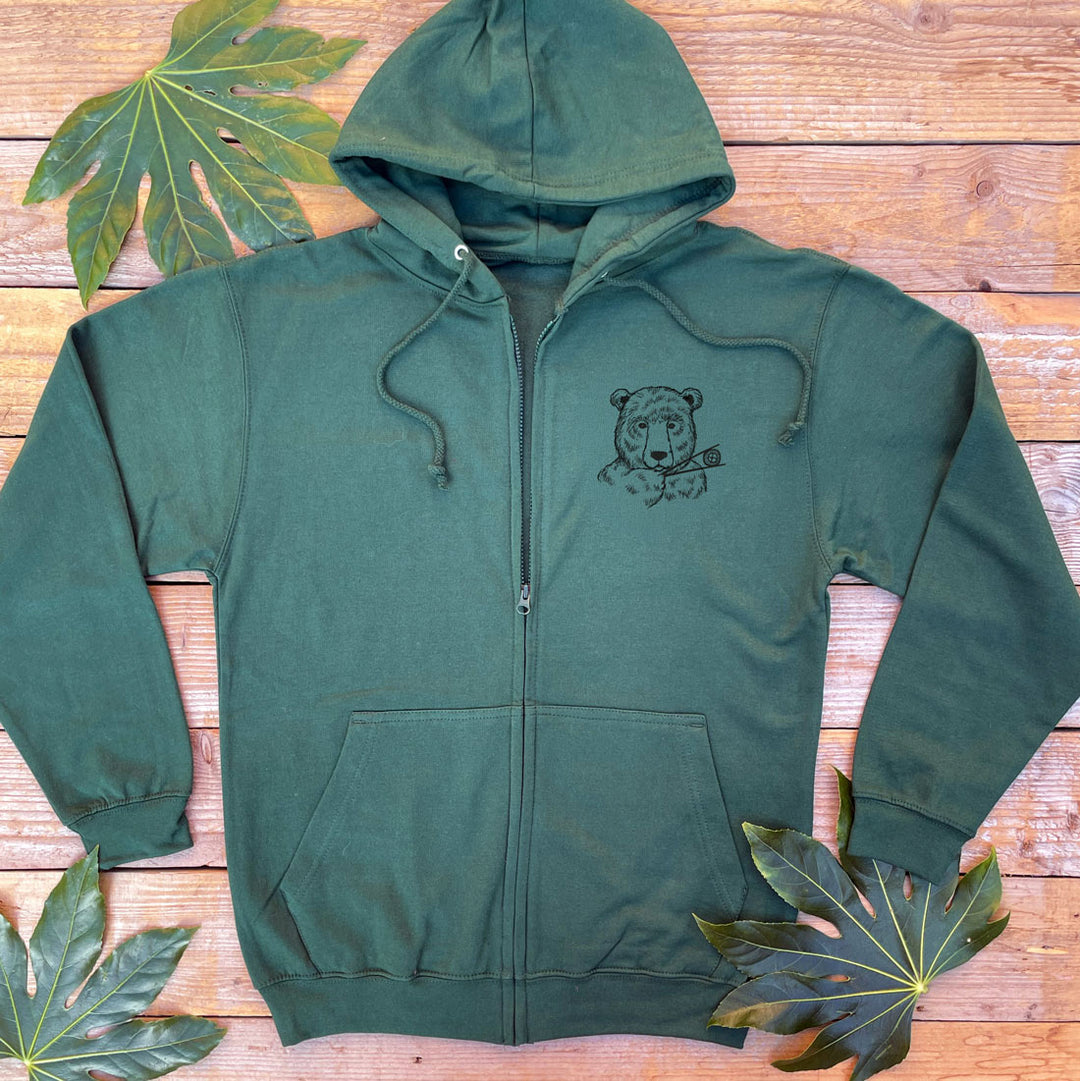 Sushi Bear - Zip Up Hoodie
