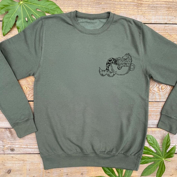 merbear khaki colour jumper