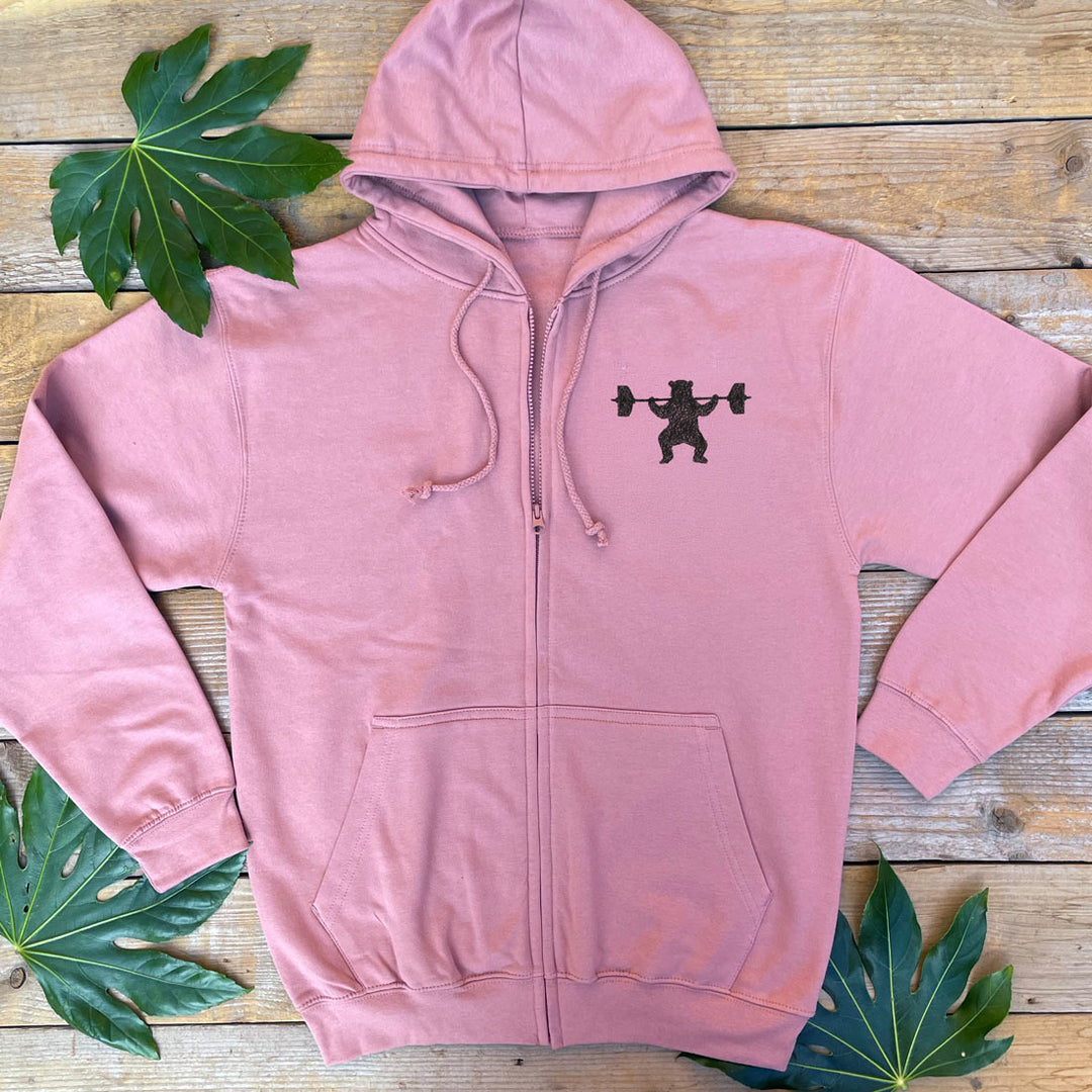 Rocky Does Weights Zip Up Hoodie