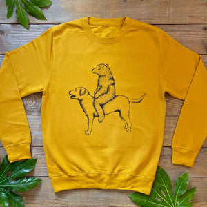 BEAR AND DOG JUMPER