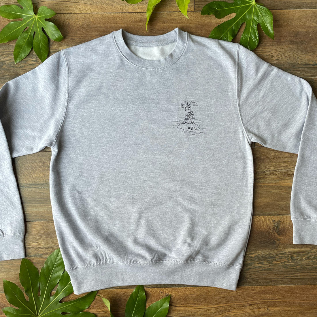 bear island grey jumper