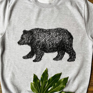 walking bear jumper