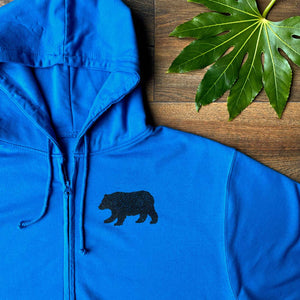 'Little Walking Bear' Zip Up Hoodie